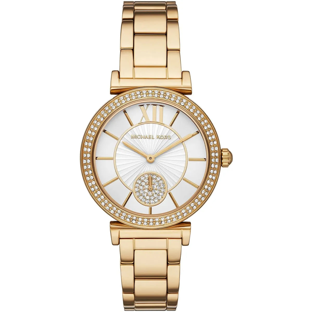 Michael Kors Abbey Pave Gold-Tone Women's Watch - MK4615 Main image
