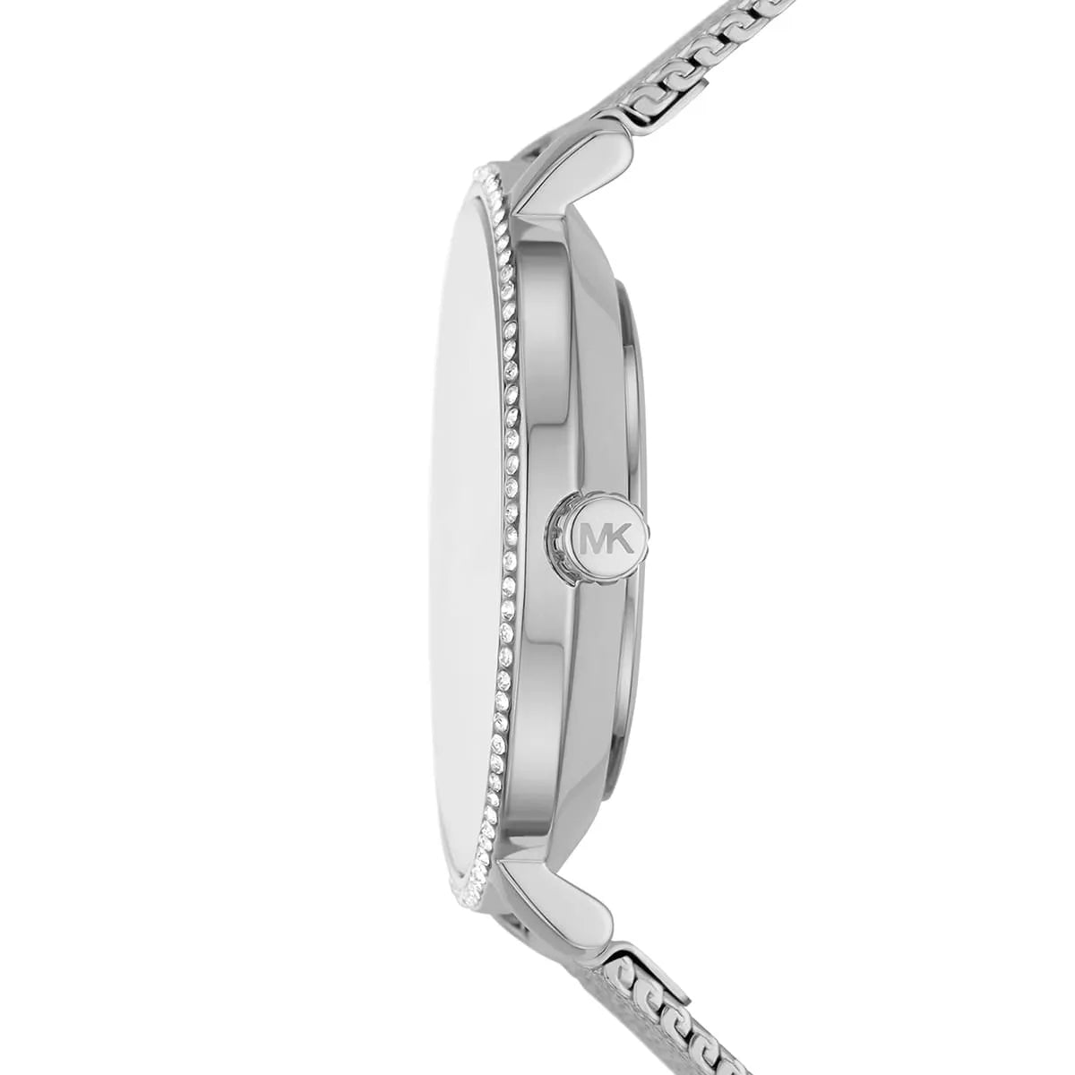 Michael Kors Mini Pyper Pavé Silver-Tone Women's Watch - MK4618 Secundaire afbeelding