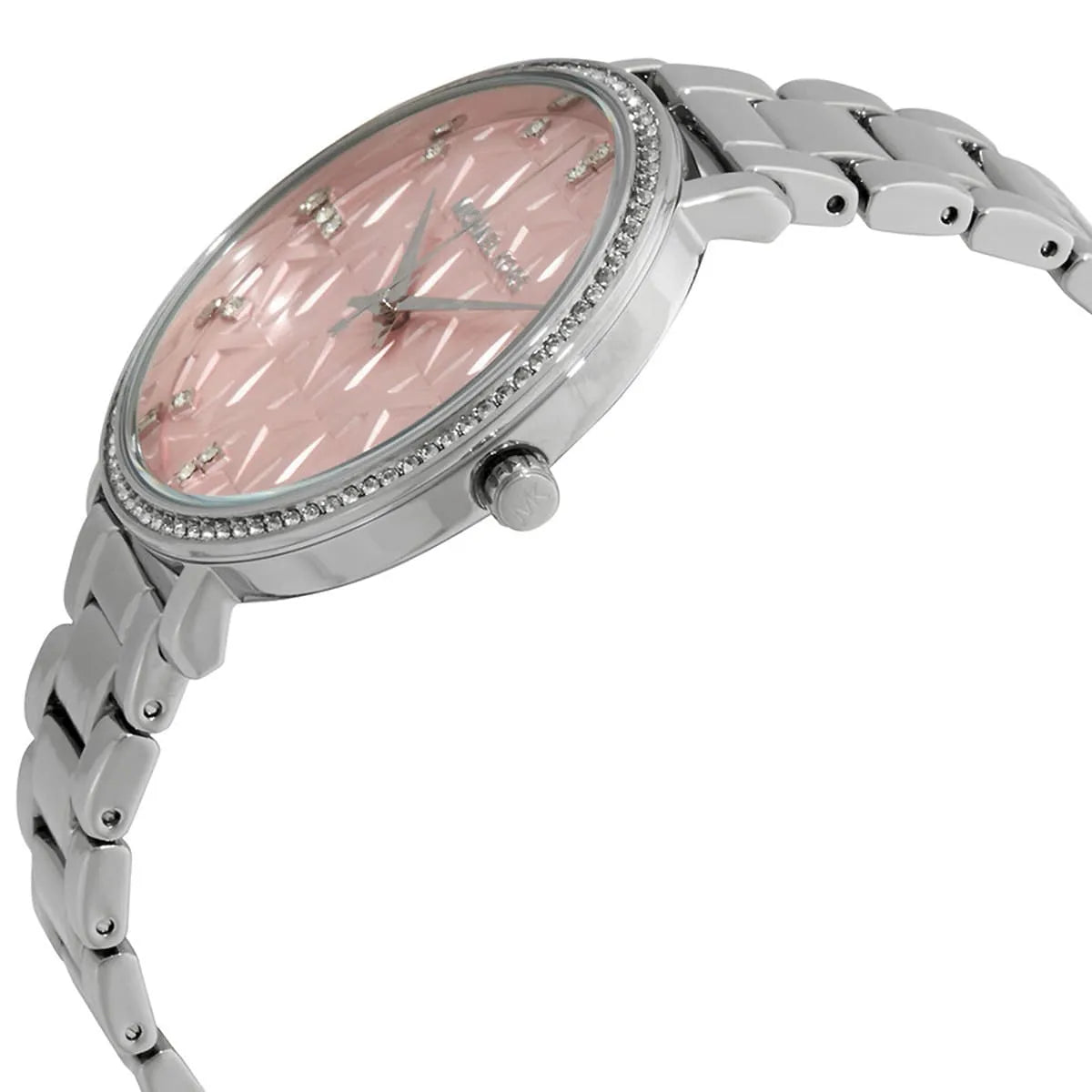 Michael Kors Pyper Pink Dial Silver Women's Watch - MK4631