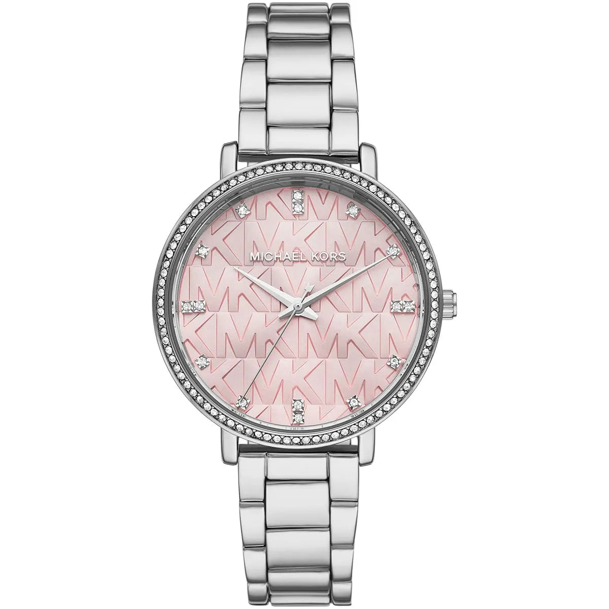 Michael Kors Pyper Pink Dial Silver Women's Watch - MK4631 Hoofdafbeelding