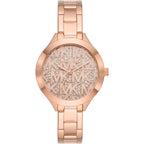 Michael Kors Slim Runway Rose Gold-Tone Women's WAtch - MK4658