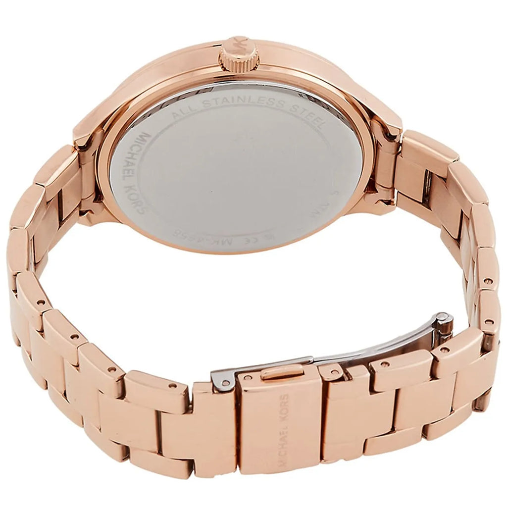 Michael Kors Slim Runway Rose Gold-Tone Women's WAtch - MK4658