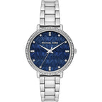 Michael Kors  Pyper Blue Dial Silver Women's Watch - MK4671