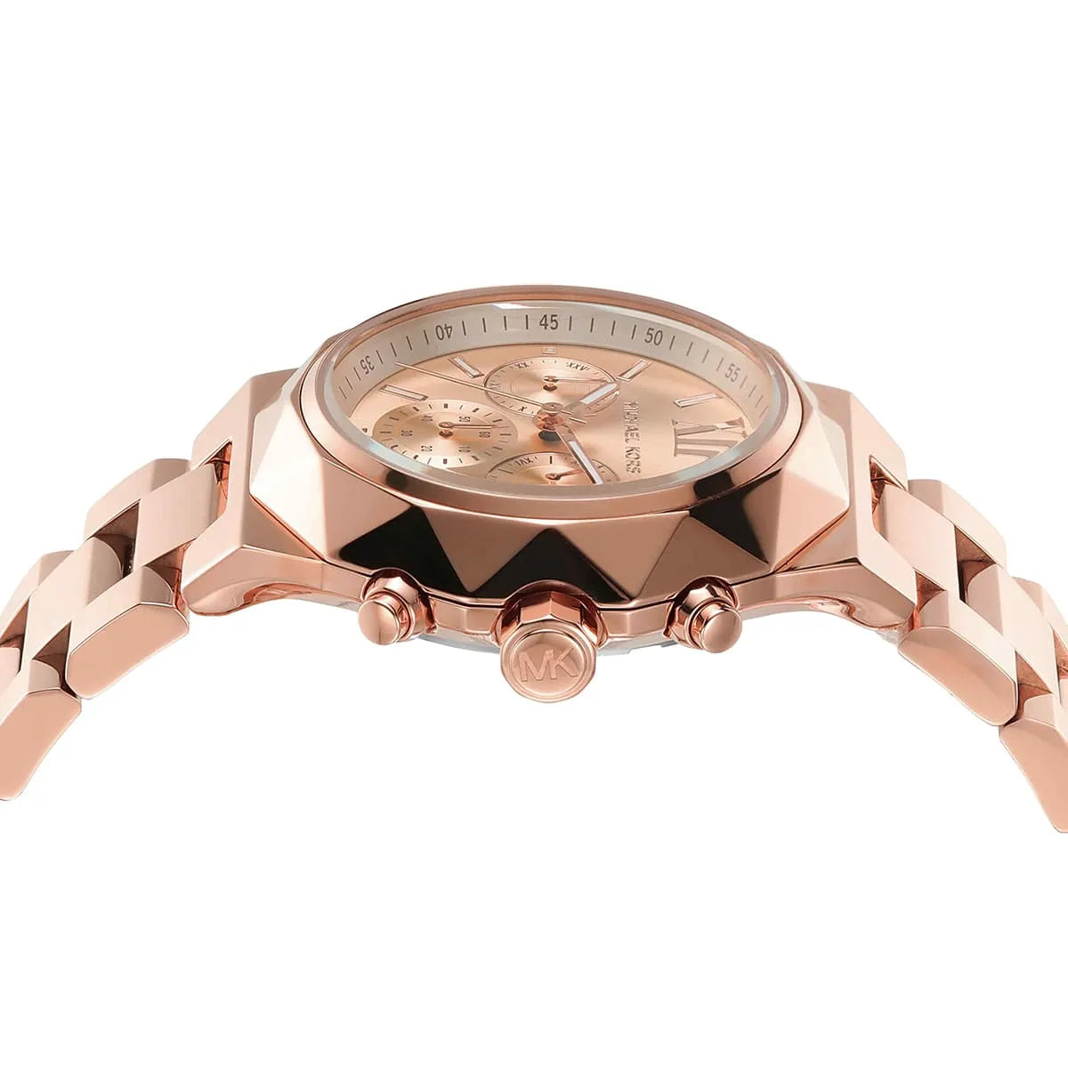 Michael Kors Raquel Chronograph Rose Gold-Tone Watch - MK4688 Secundaire afbeelding
