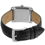 Michael Kors Emery Emery Pavé Silver-Tone and Black Leather - MK4696