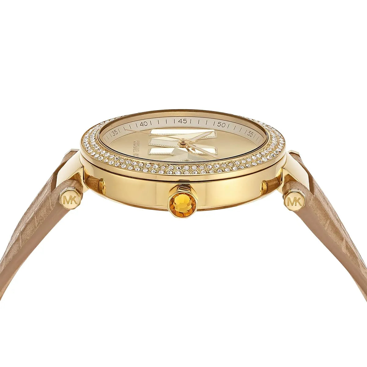 Michael Kors Parker dameshorloge in goudkleur - MK4725 Secundaire afbeelding