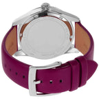 Michael Kors Lexington Silver-tone Pink Genuine Leather Women's Watch - MK4749