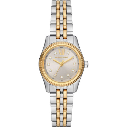 Michael Kors Lexington 26mm Silver Dial Two-Tone Women's Watch MK4815
