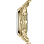 Michael Kors Stop Hunger Chronograph Turquoise Dial Gold Women's Watch - MK5815