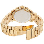 Michael Kors Stop Hunger Chronograph Turquoise Dial Gold Women's Watch - MK5815