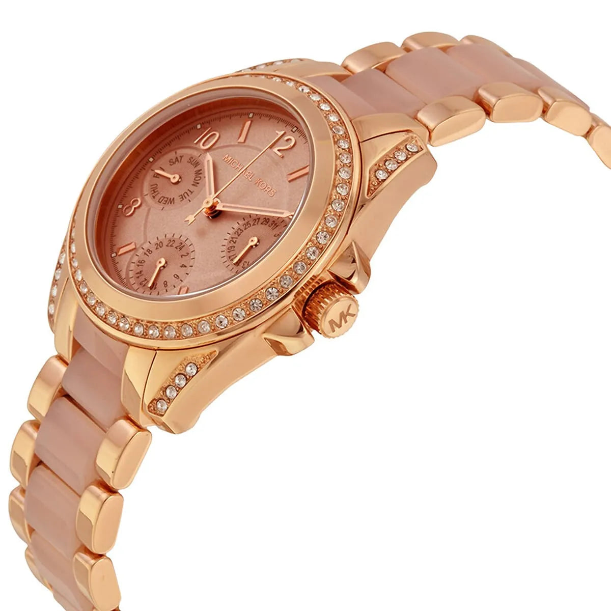 Michael Kors Mini Blair Multifunction Rose Gold Women's Watch - MK6175