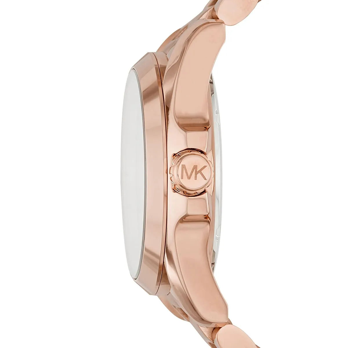 Michael Kors Bradshaw Pavé Crystal Logo Rose Gold-Tone Women's Watch - MK6437 Secundaire afbeelding