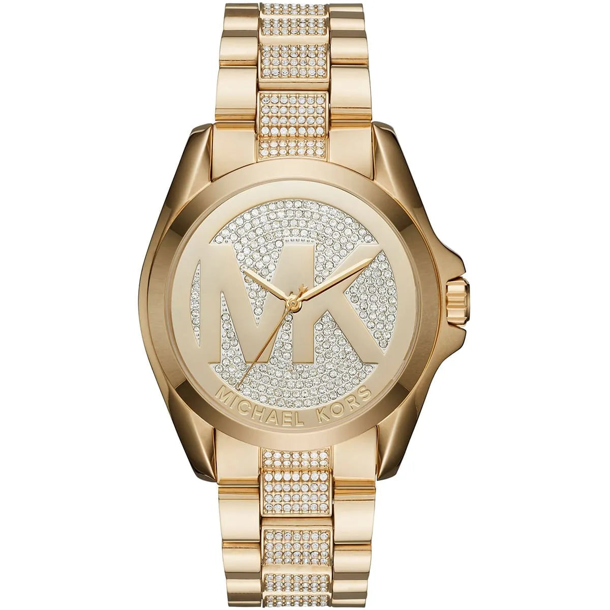 Michael Kors Bradshaw Pave Gold Women's Watch - MK6487 Hoofdafbeelding