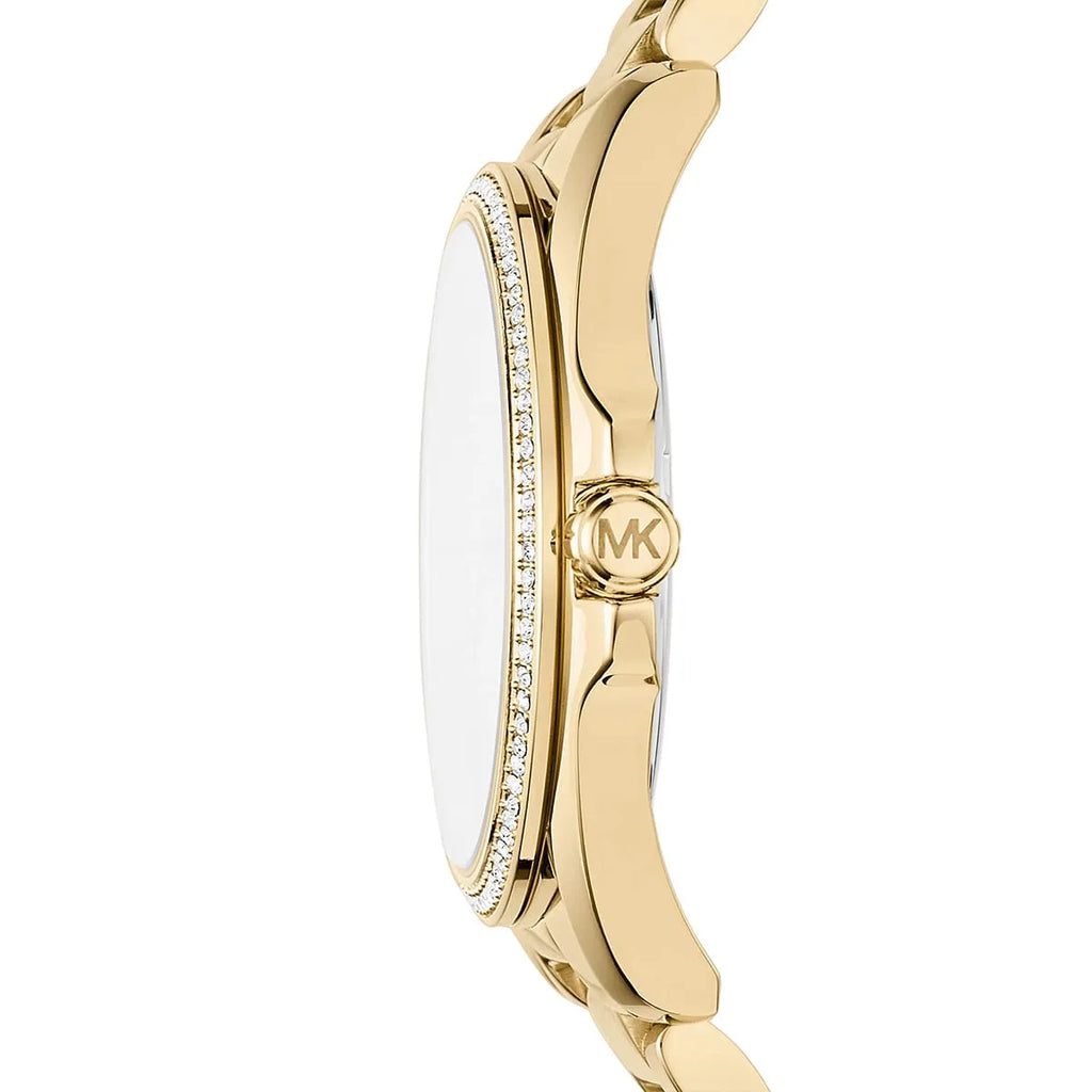 Michael Kors Bradshaw Crystal Bezel Gold-Tone Women's Watch - MK6555