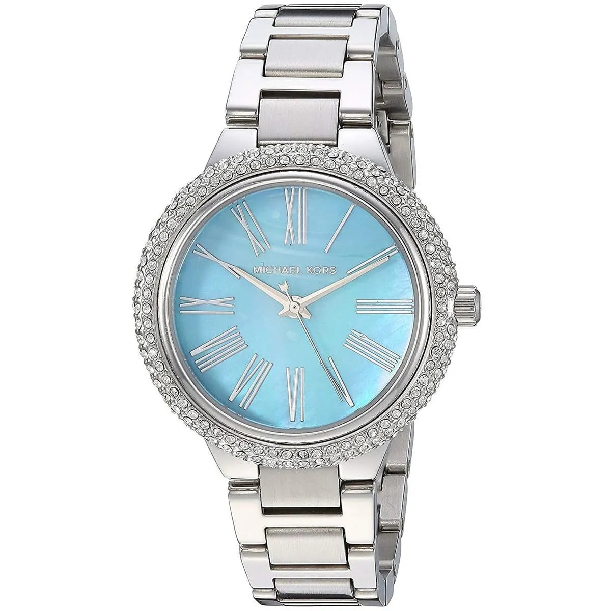 Michael Kors Mini Taryn Blue MOP Dial Silver Women's Watch - MK6563 Secundaire afbeelding