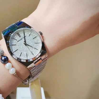 Michael Kors Channing 36mm Silver Dial Silver-Tone Women's Watch MK6626