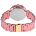 Michael Kors Parker Chronograph in Pink Aluminum Women's Watch - MK6806