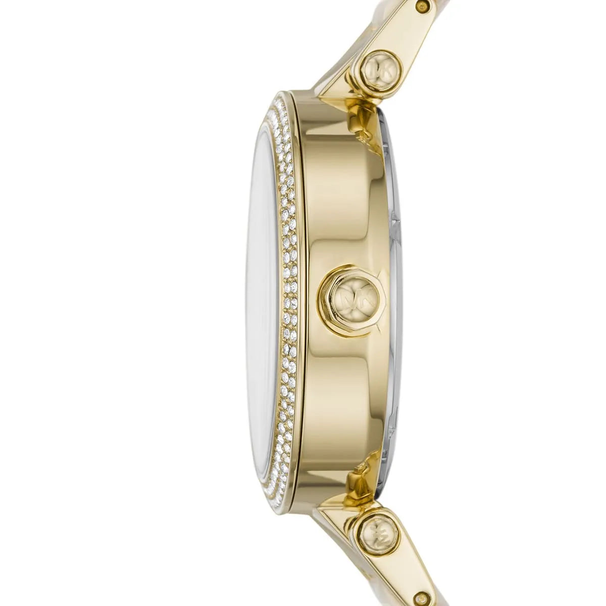 Michael Kors Parker multifunctioneel dameshorloge van goudkleurig acetaat - MK6833 Secundaire afbeelding