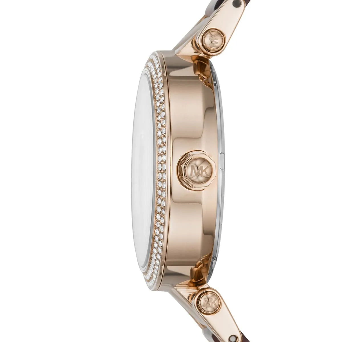 Michael Kors Parker Rose Gold-Tone and Acetate Women's Watch - MK6834 Secundaire afbeelding