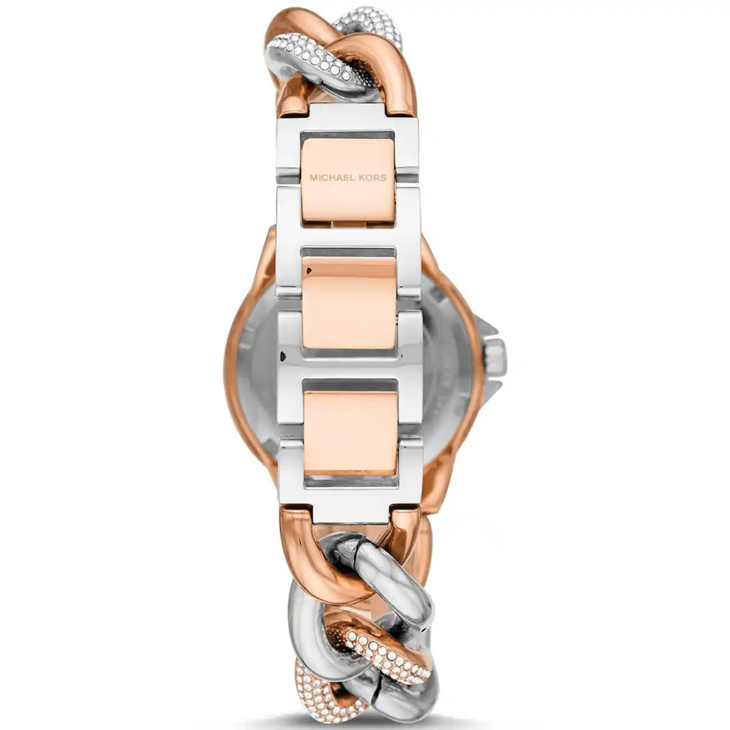 Michael Kors Camille Quartz Crystal Silver Dial Ladies Watch MK6843