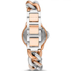 Michael Kors Camille Quartz Crystal Silver Dial Ladies Watch MK6843