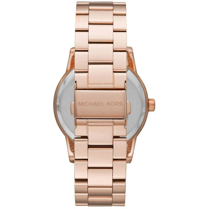 Michael Kors Ritz 41mm Rose Gold Dial Rose Gold-Tone Pavé Women's Watch MK6863