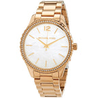 Michael Kors Layton White MOP Dial Gold Women's Watch - MK6870