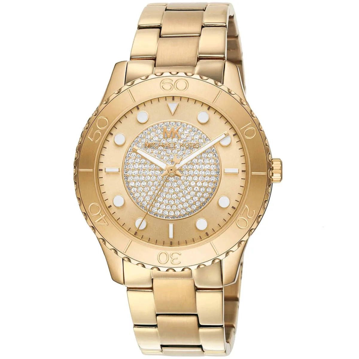 Michael Kors Runway Pavé Gold Women's Watch - MK6911 Secundaire afbeelding