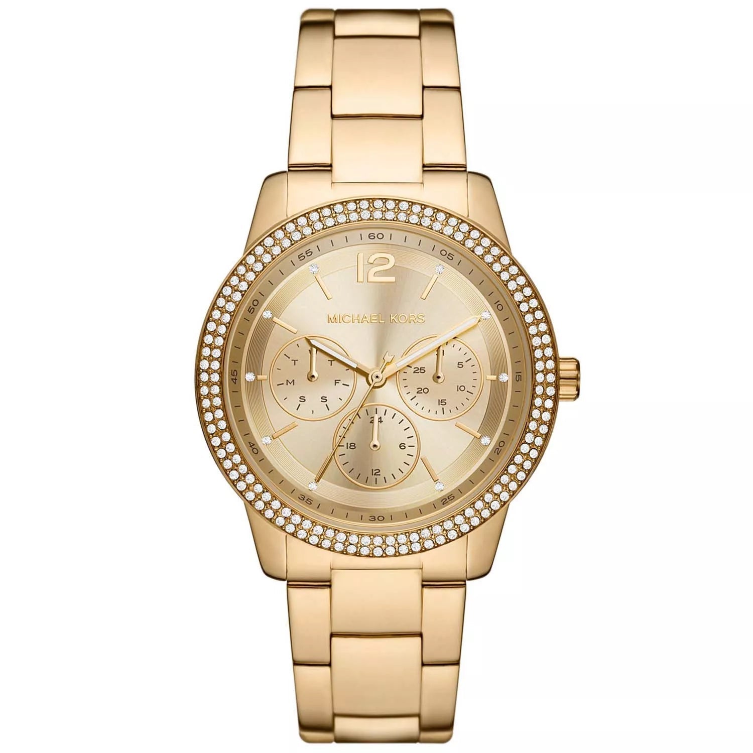 Michael Kors Oversized Tibby Multifunction Gold Women's Watch - MK6927 Hoofdafbeelding