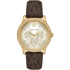 Michael Kors Tibby Multifunction Gold-Tone and Logo Women's Watch - MK6966