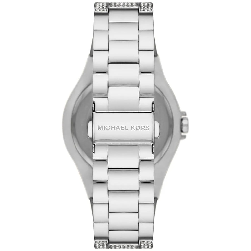Michael Kors Oversized Lennox Pavé Silver-Tone Women's Watch - MK6990