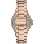 Michael Kors Oversized Lennox Pavé Rose Gold-Tone Women's Watch - MK6992