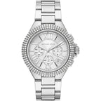Michael Kors Oversized Camille Pavé Silver-Tone Women's Watch - MK6993