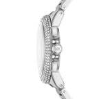 Michael Kors Oversized Camille Pavé Silver-Tone Women's Watch - MK6993
