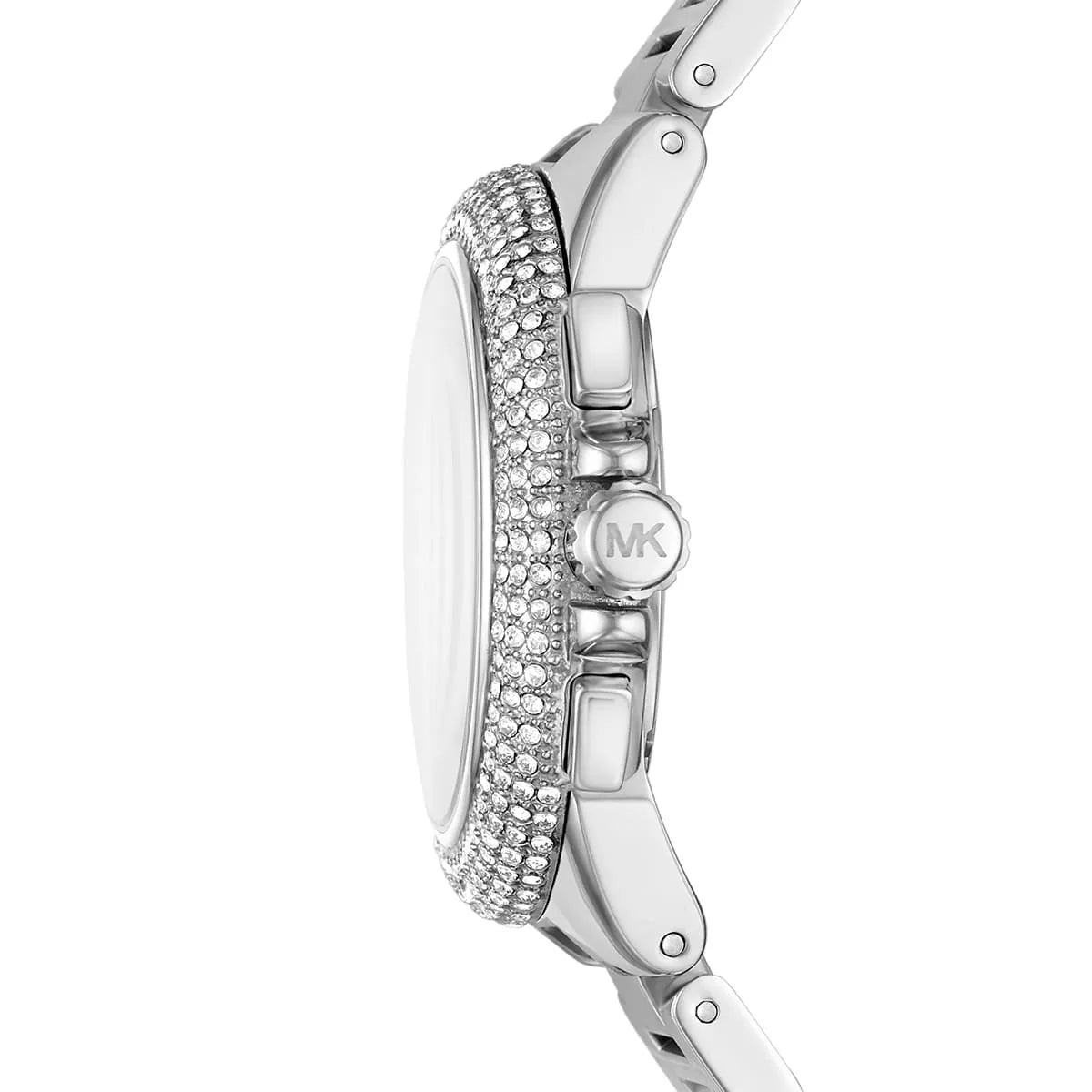 Michael Kors Oversized Camille Pavé Silver-Tone Women's Watch - MK6993 Secundaire afbeelding