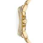 Michael Kors Oversized Camille Pavé Gold-Tone Women's Watch - MK6994