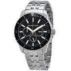 Michael Kors Cunningham Multifunction Black Dial Silver Men's Watch - MK7156