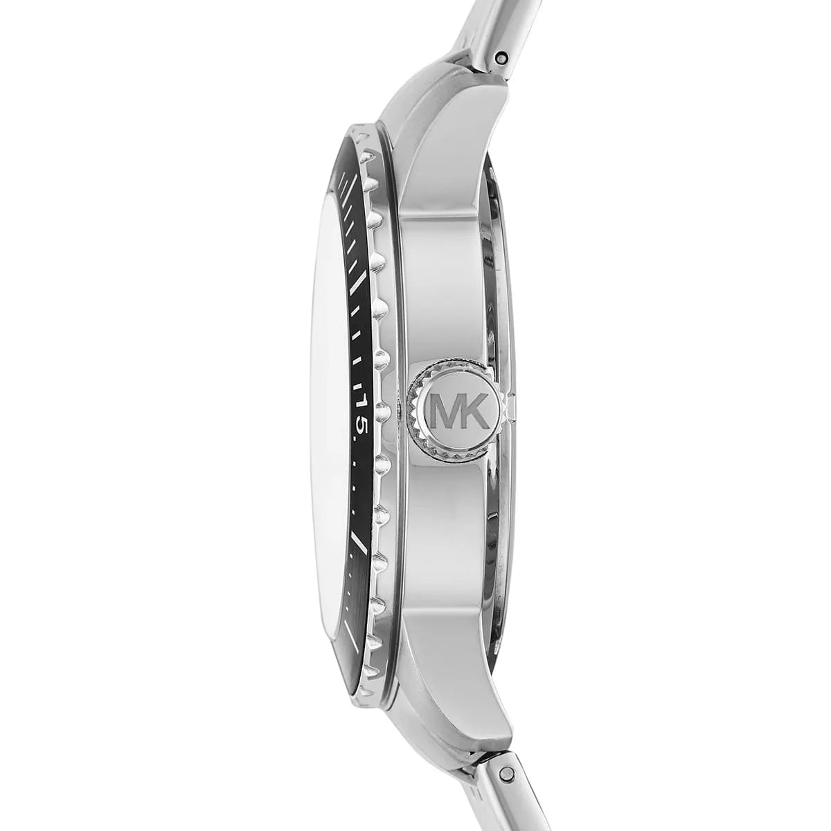 Michael Kors Cunningham Multifunction Black Dial Silver Men's Watch - MK7156