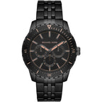 Michael Kors Oversized Cunningham Multifunction Black Men's Watch - MK7157