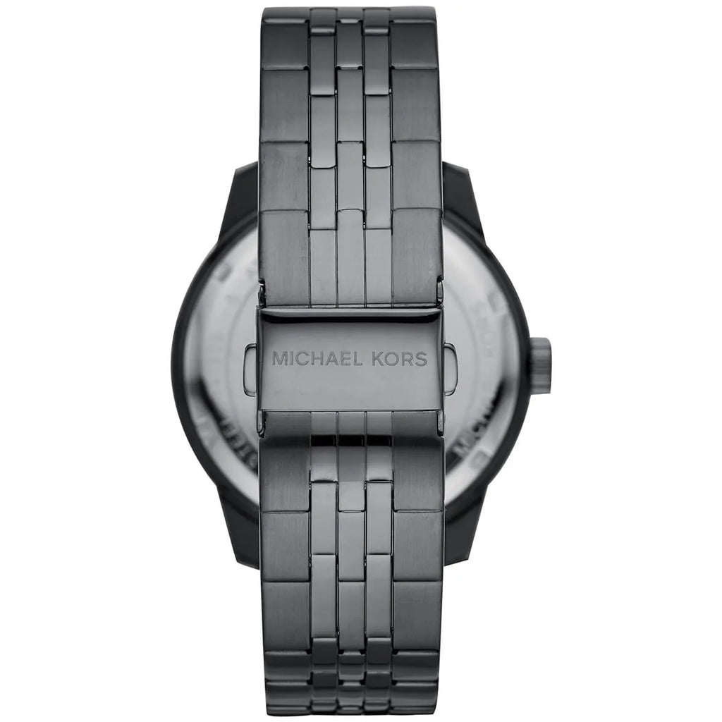 Michael Kors Cunningham Multifunction Olive Green Dial Gunmetal Men's Watch - MK7158