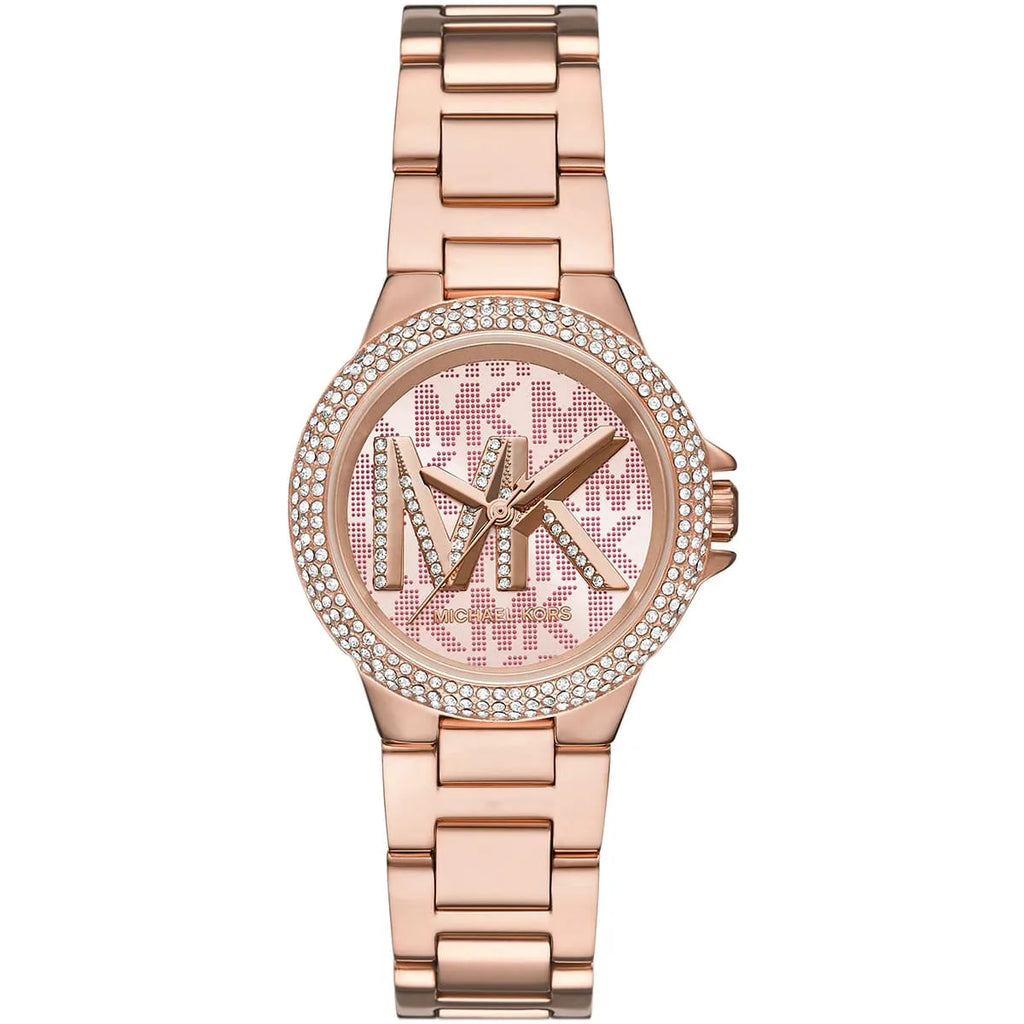 Michael Kors Camille Three-Hand Rose Gold Women's Watch - MK7197