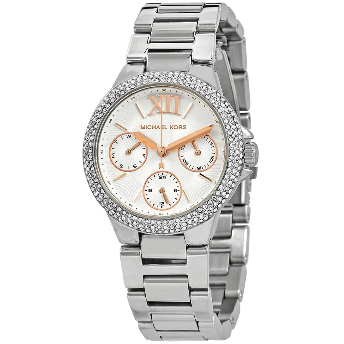 Michael Kors Camille Multifunction Silver-Tone Women's Watch - MK7198 Secundaire afbeelding