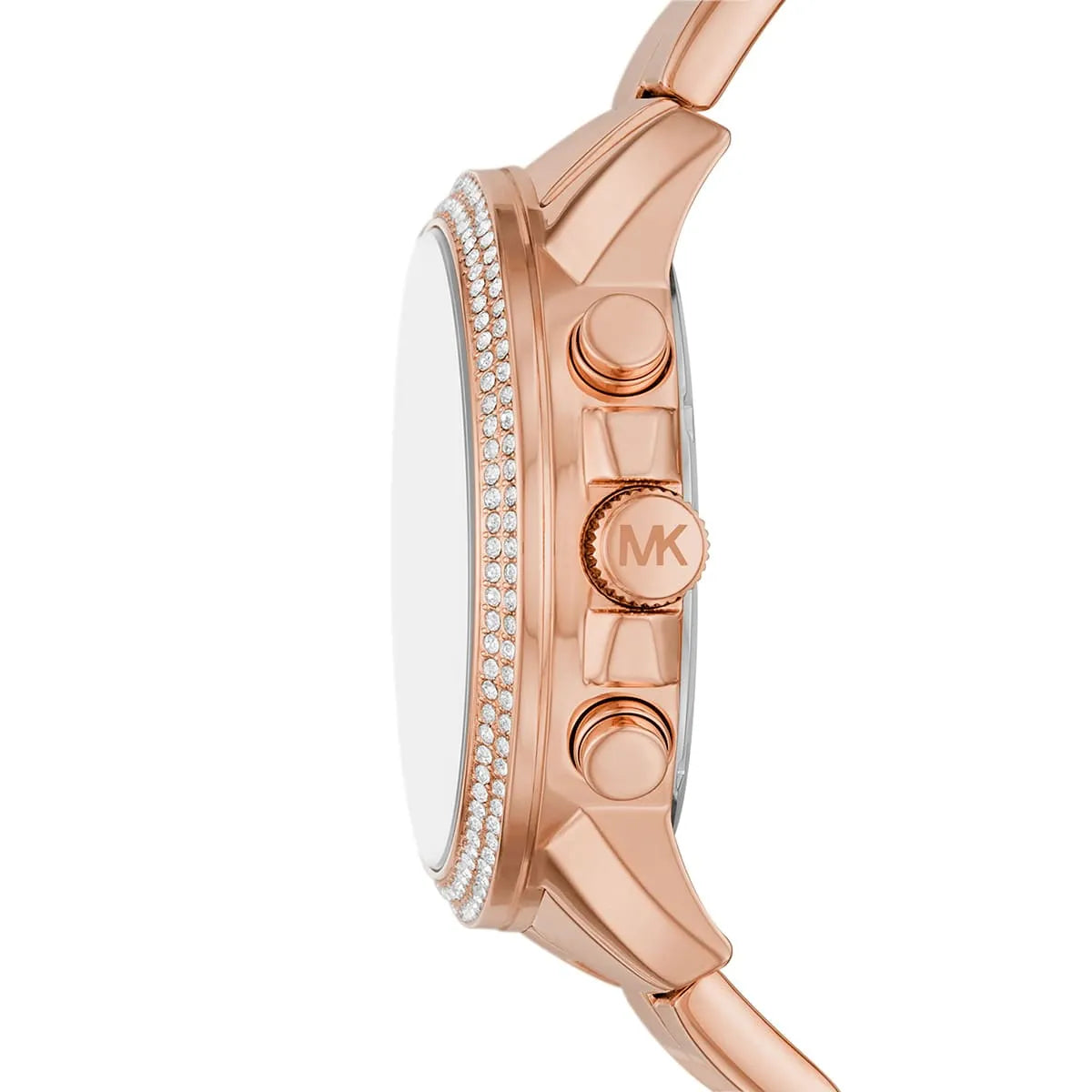 Michael Kors Oversized Bryn Pavé Roségoudkleurig Brynn Dameshorloge - MK7200 Secundaire afbeelding