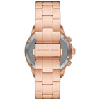 Michael Kors Oversized Bryn Pavé Rose Gold-Tone Brynn Women's Watch - MK7200