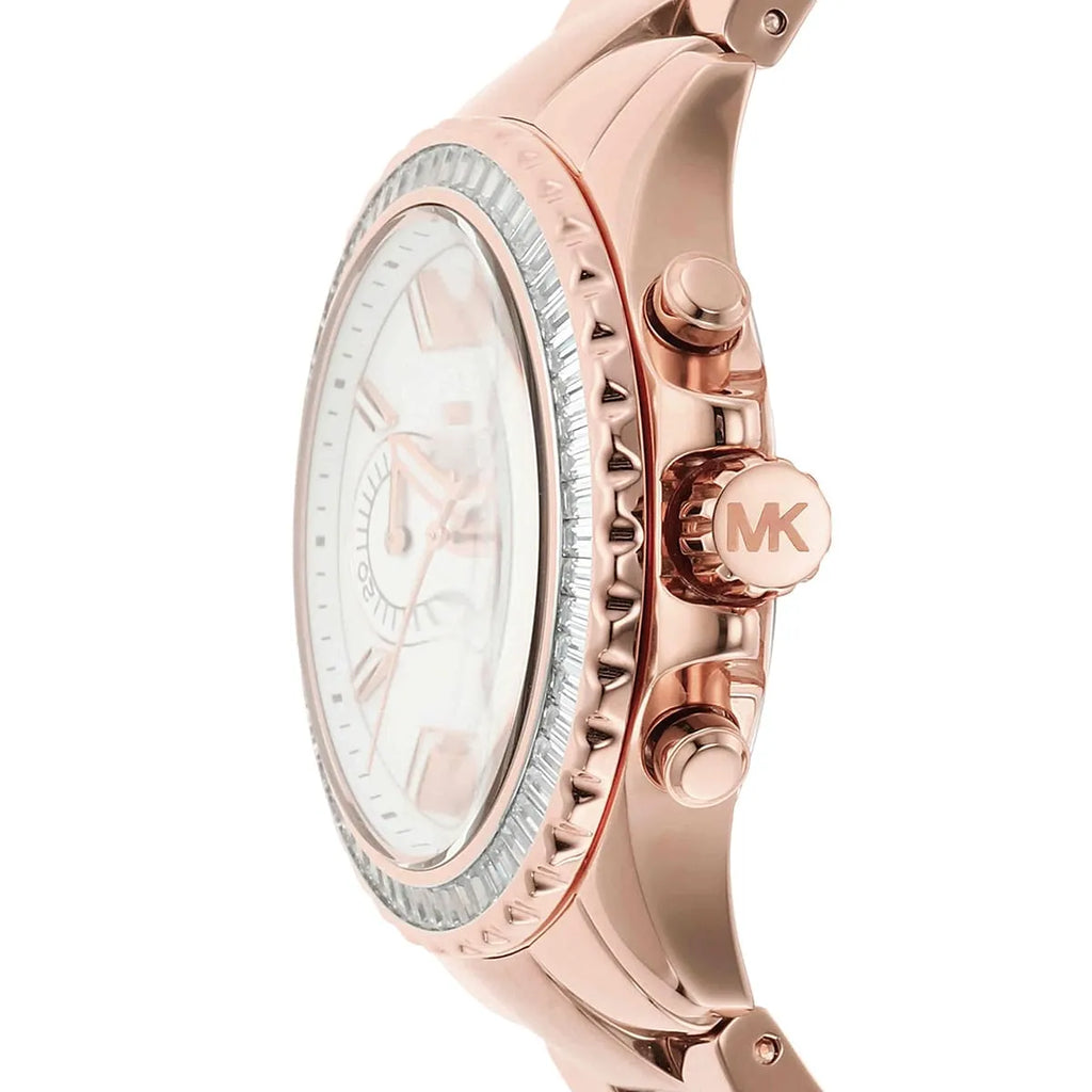 Michael Kors Everest Chronograph Rose Gold-Tone Women's Watch - MK7213