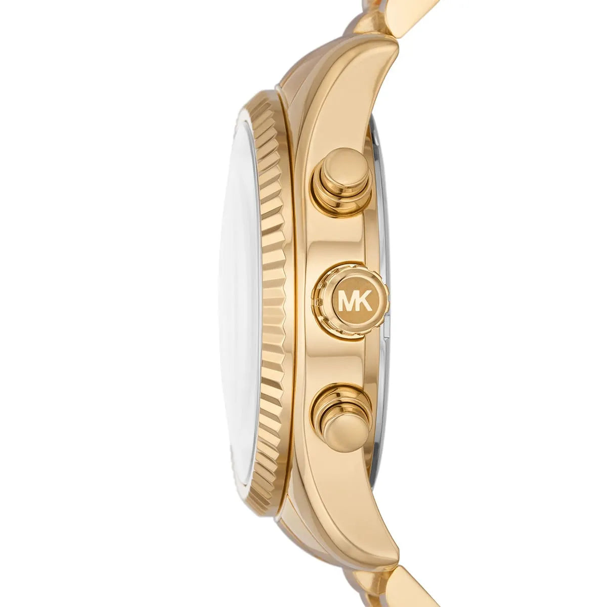 Michael Kors Lexington Chronograaf Dameshorloge met turquoise emaille wijzerplaat en gouden accenten - MK7216 Secundaire afbeelding