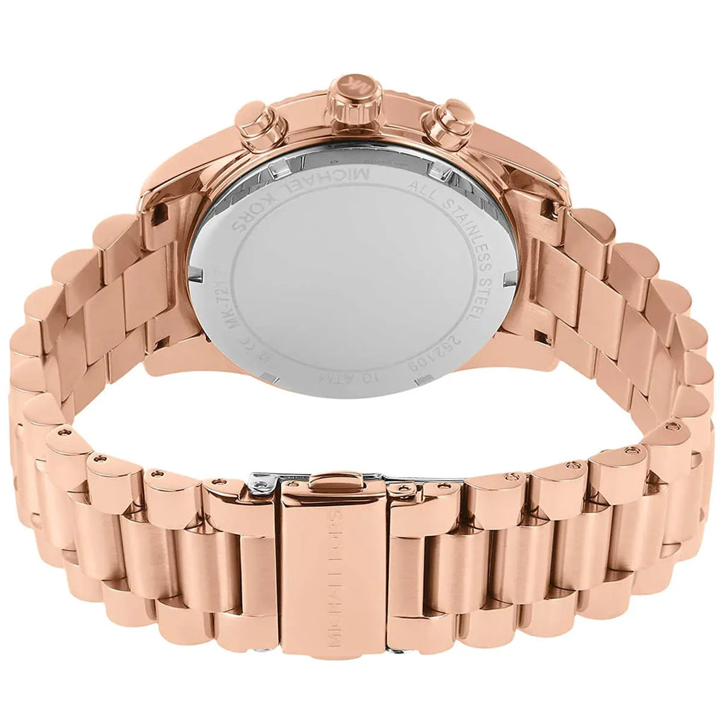 Michael Kors Lexington Chronograph Rose-gold Women's Watch - MK7217