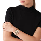 Michael Kors Lexington Chronograph Rose-gold Women's Watch - MK7217