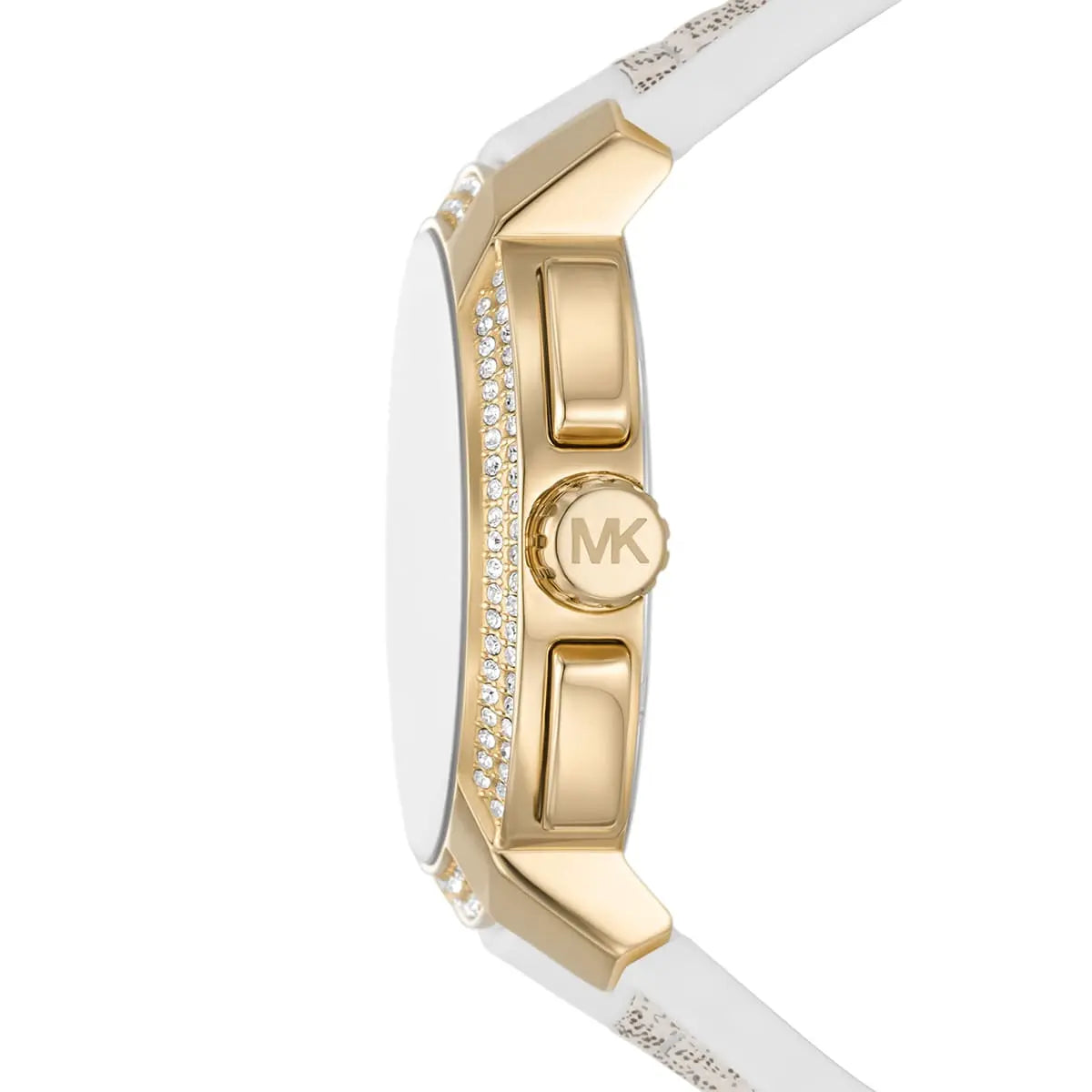 Michael Kors Sydney Pavé Multifunction White Dial White Silicone Women's Watch - MK7221 Secondary image