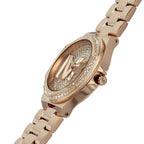 Michael Kors Lennox Three-Hand Rose Gold Women's Watch - MK7230